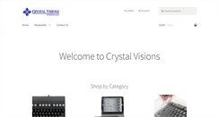 Desktop Screenshot of crystalvisions.com